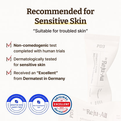 Dr.Reju-All PDRN Rejuvenating Cream – Rejuall PDRN Face Moisturizer – Optimal 1200ppm for Glass Skin & Plumping – Korean Pharmacy Anti-Aging Skin Care Face Cream